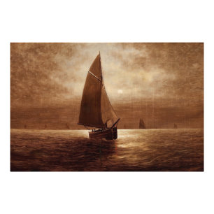 Foto Vela de noche (alrededor de 1900) Elbridge Wesley 