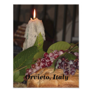 Foto Velas y uvas Orvieto Fotoimpresión