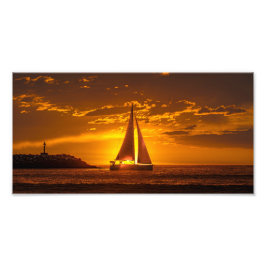 Foto Velero al atardecer - Marina Del Rey, CA