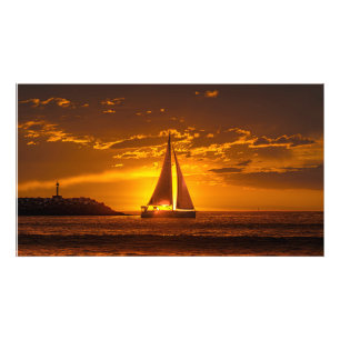 Foto Velero al atardecer - Marina Del Rey, CA
