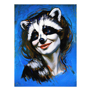 Foto "Velka Teyani" un tramposo de mapache