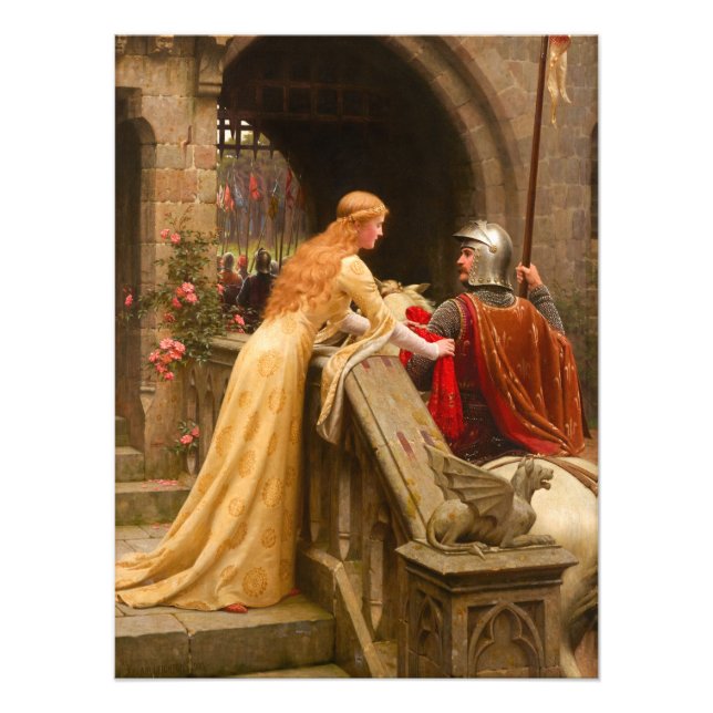 Foto Velocidad de Dios por Edmund Blair Leighton (Frente)
