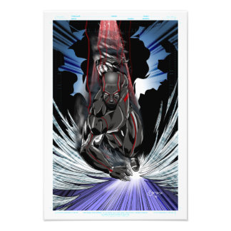 Foto Velocidad épica cromada - IMPRESIÓN de 13 pulgadas