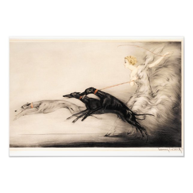 Foto Velocidad II, Vitesse, 1933 por Louis Icart (Frente)