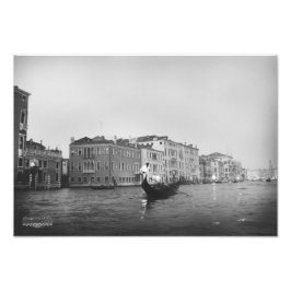 Foto Venecia en blanco y negro