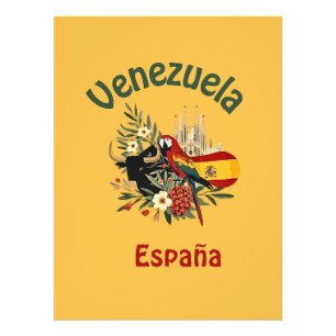 Foto Venezuela + España – fusión de raíces y orgullo