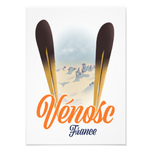 Foto Vénosc, poster de esquí de Francia