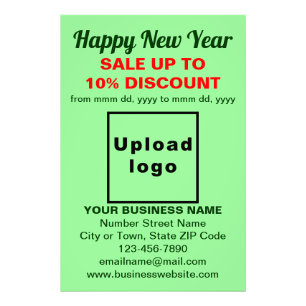 Foto Venta de año nuevo de negocios en papel fotográfic