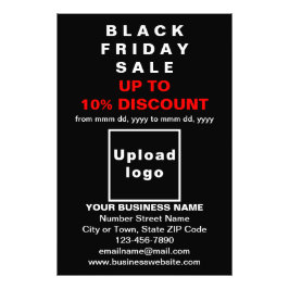 Foto Venta de Business Black Friday en papel fotográfic