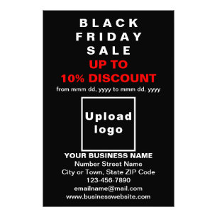 Foto Venta de Business Black Friday en papel fotográfic