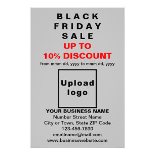 Foto Venta de Business Black Friday en papel fotográfic