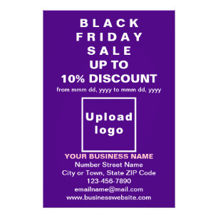 Foto Venta de Business Black Friday en papel fotográfic