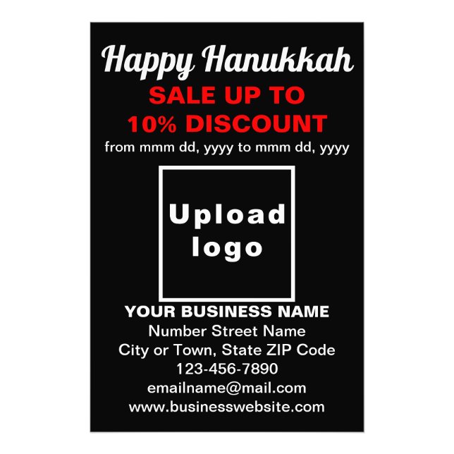 Foto Venta de Business Hanukkah en papel fotográfico ne (Frente)