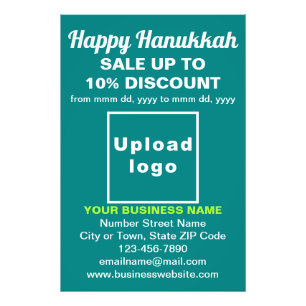 Foto Venta de Business Hanukkah en un Libro Verde Verde
