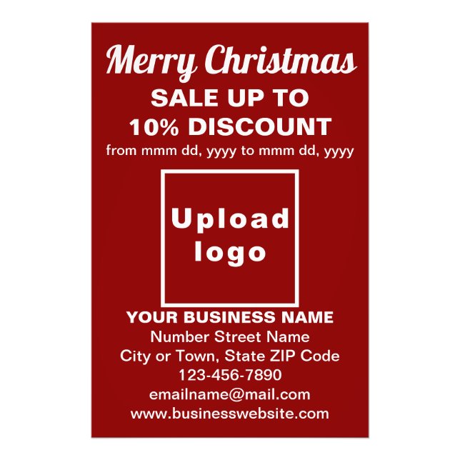 Foto Venta de Navidades empresariales en papel fotográf (Frente)