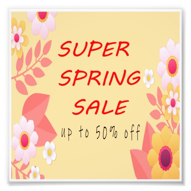 FOTO VENTA DE PRIMAVERA 50% OFF (Frente)