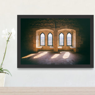 Foto Ventanas góticas en el Leiria Castle Palatial Resi