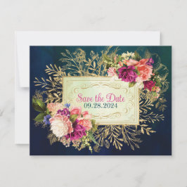 FOTO verde azulada, marina, verde, dorada floral s