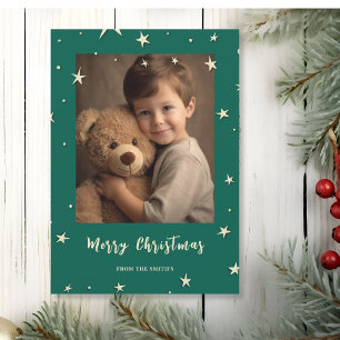 Foto verde de navidad