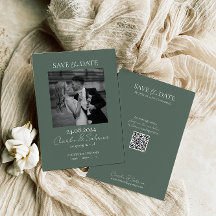 Foto verde sabia Guardar tarjeta de fecha con códi