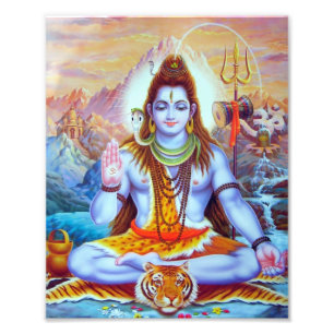 Foto Versión 1 de la impresión de Shiva (8" x 10") -
