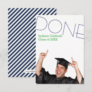 Foto vertical finalizada - Invitación de graduació
