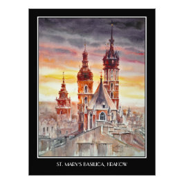 Foto VEVE Pintado Cracovia, Casco Antiguo de Polonia