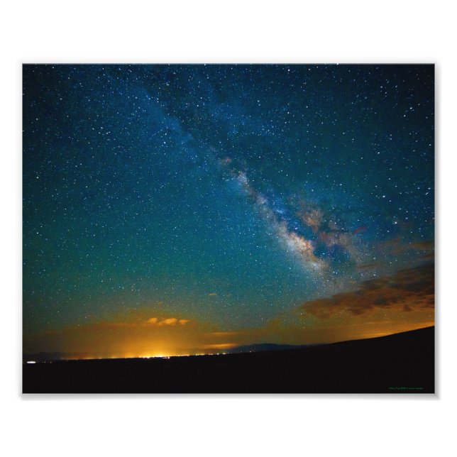 Foto Vía Láctea sobre Taos, Nuevo México (Frente)