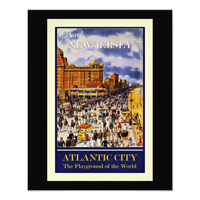 Foto Viaje de Nueva Jersey, Atlantic City, (Frente)