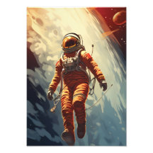 Viaje espacial astronauta