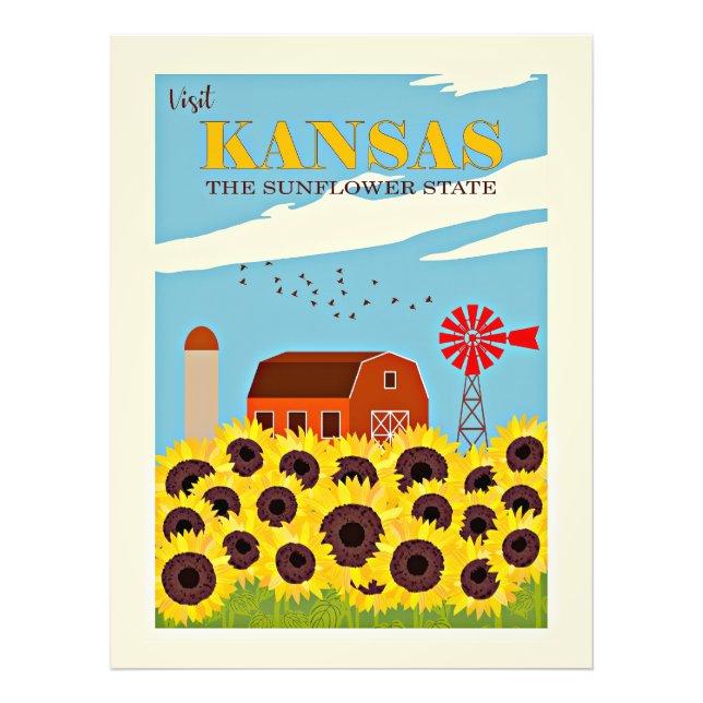 Foto Viaje vintage de Kansas (Frente)