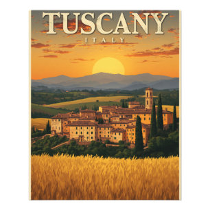 Foto Viajes Antiguos Toscana Italia Escénico Retro