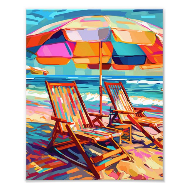 Foto Viajes de verano en la playa (Frente)