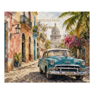 Foto Viajes Vintage Cuba - Saludos desde La Habana