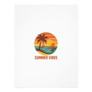 Foto Vibes de verano - Diseño brillante, tropical y div