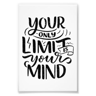 Foto Vibes positivas - Tu único límite es tu mente