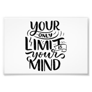 Foto Vibes positivas - Tu único límite es tu mente