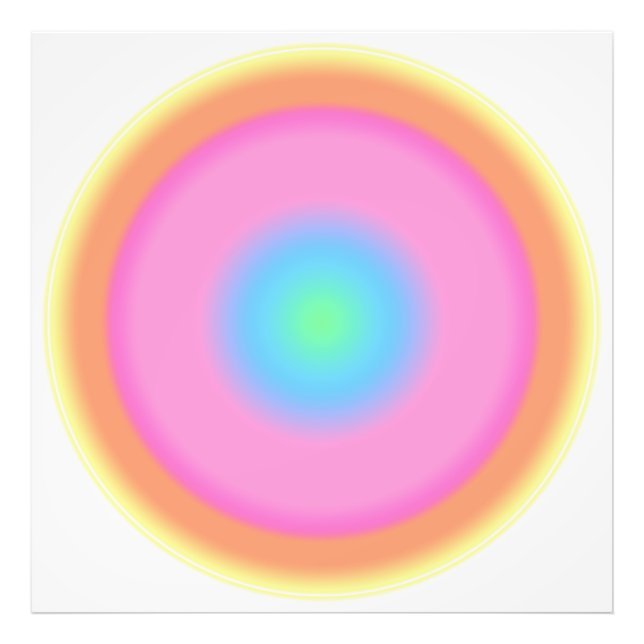 Foto Vibraciones positivas - Gradiente colorido (Frente)