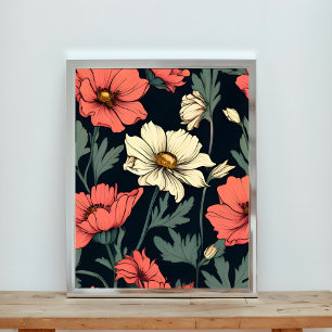 Foto Vibrantes sueños florales: un tapiz de flores