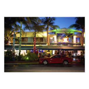 Foto Vida nocturna en Ocean Drive, South Beach, Miami