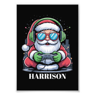 Foto Videojuego personalizado de Navidad Santa Xmas 