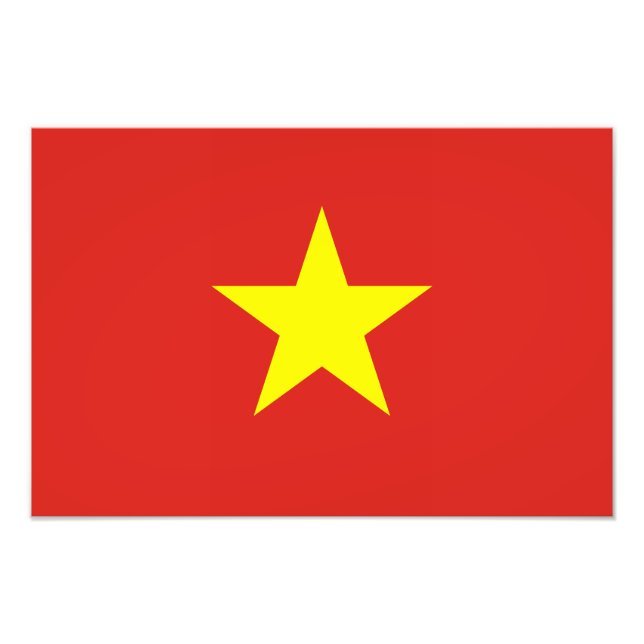 Foto Vietnam - Bandera Vietnamita (Frente)