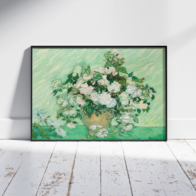 Foto Vincent Van Gogh, Base de Rosas, Rosas En El Caso (Subido por el creador)
