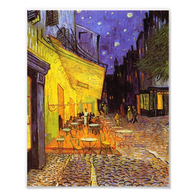 Foto Vincent Van Gogh Cafe Terrace En Bella Artes De No (Frente)