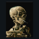 Foto Vincent van Gogh - Calavera con cigarrillo en llam<br><div class="desc">Cabeza de un Skeleton con un cigarrillo en llamas / Calavera con cigarrillo en llamas / Crane de squelette fumant une cigarrillo - Vincent van Gogh,  1885</div>