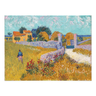 Foto Vincent van Gogh - Casa de campo en Provenza