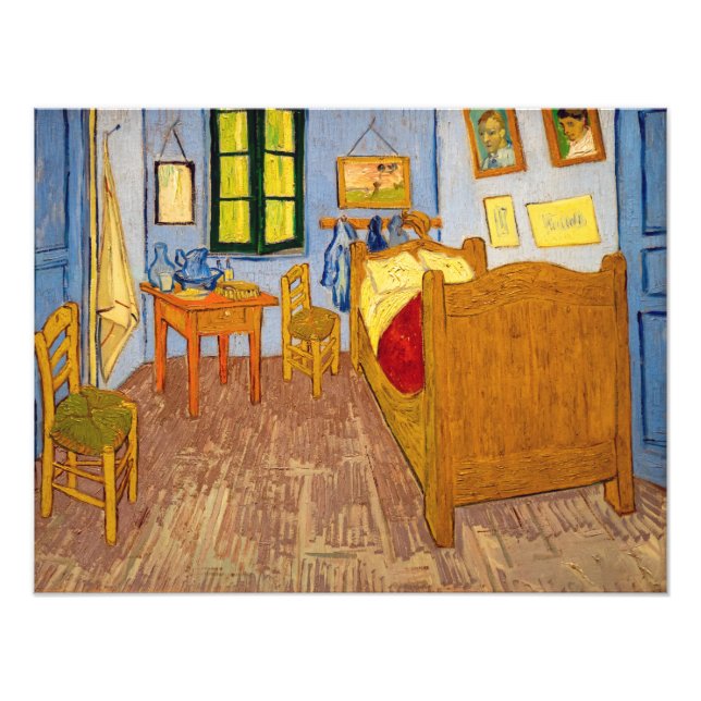 Foto Vincent van Gogh - Dormitorio de Vincent en Arles (Frente)