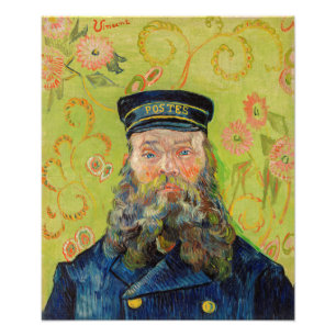 Foto Vincent Van Gogh - El cartero Joseph Roulin
