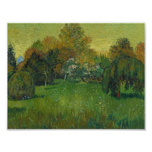 Foto Vincent van Gogh - El Jardín del Poeta (Frente)