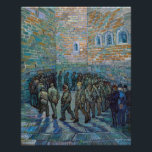 Foto Vincent van Gogh - El patio de la prisión<br><div class="desc">El patio de la prisión/los presos que ejercen / los prisioneros de la ronda - Vincent van Gogh,  1890</div>